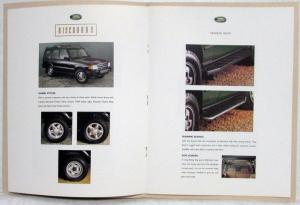 1994-1995 Land Rover Discovery Vehicle Gear Sales Brochure 9/94