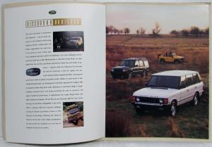 1995 Land Rover Discovery Path to North America Sales Brochure