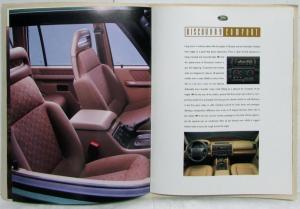 1995 Land Rover Discovery Path to North America Sales Brochure