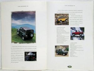 1994 Land Rover Defender 90 Sales Brochure