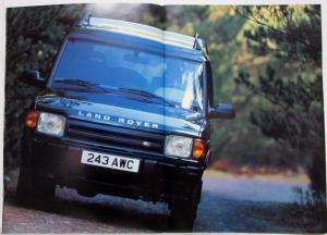 1996 Land Rover Discovery Sales Brochure - Right-Hand Drive