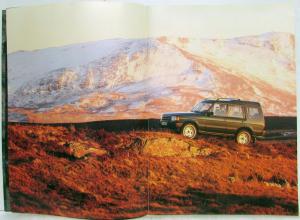 1996 Land Rover Discovery Sales Brochure - Right-Hand Drive