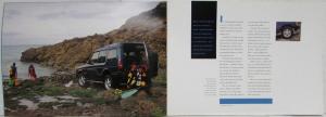 1992 Land Rover Discovery Sales Brochure