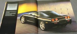 Original 1998 Chevrolet Corvette Dealer Prestige Sales Brochure Set New C5 Rare