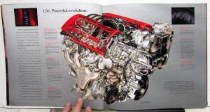 Original 2001 Chevrolet Corvette Prestige Sales Brochure Coupe Convertible Z06