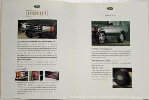 1994-1995 Land Rover Discovery Vehicle Gear Sales Brochure 4/94