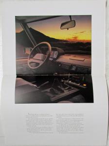 1987 Land Rover Range Rover Flip-Up Sales Brochure
