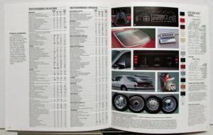 1983 Ford Thunderbird Turbo Coupe e'lan FILA Features Sales Brochure