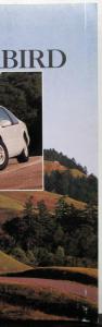1996 Ford Thunderbird LX Safety Security Specifications Sales Brochure