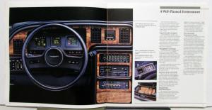 1987 Ford Thunderbird Standard Sport LX Turbo Coupe Specifications Brochure