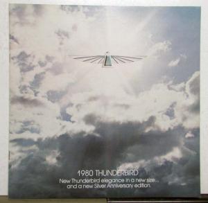 1980 Ford Thunderbird Town Landau Specifications Sales Brochure REVISED
