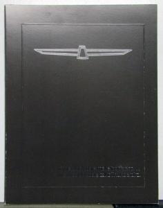 1982 Ford Thunderbird Features Dealer Marketing Manual