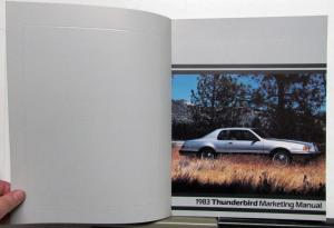 1982 Ford Thunderbird Features Dealer Marketing Manual