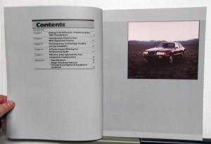 1982 Ford Thunderbird Features Dealer Marketing Manual