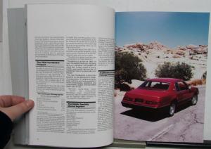 1982 Ford Thunderbird Features Dealer Marketing Manual