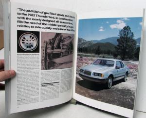 1982 Ford Thunderbird Features Dealer Marketing Manual