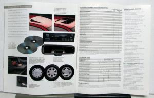 1993 Ford Thunderbird LX Super Coupe Features Sales Brochure