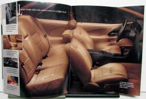 1996 Ford Thunderbird LX Features Sales Brochure