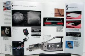 1996 Ford Thunderbird LX Features Sales Brochure