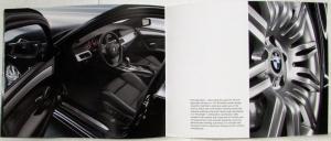 2008 BMW 5 Series Saloon and 5 Series Touring Small Sales Brochure