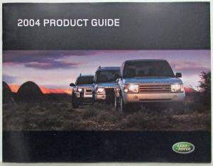 2004 Land Rover Product Guide - Range Rover Discovery Freelander