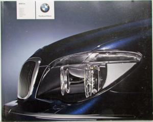 2006 BMW 7 Series Prestige Sales Brochure - German Text