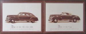 1942 Dodge Sales Brochure Coupe Sedan Brougham All Fluid Drive Power Flow