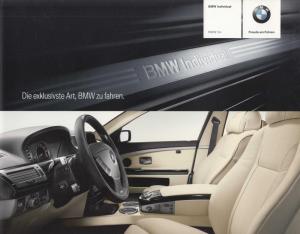 2006 BMW 7 Series Color and Upholstery Selections Folder - German Text