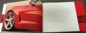 2005 Chevrolet Corvette Dealer Prestige Brochure German Text Foreign