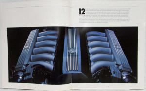 1987 BMW 750iL Oversized Sales Brochure