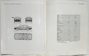 1987 BMW 750iL Oversized Sales Brochure