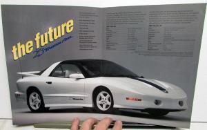 1994 Pontiac Trans Am 25th Anniversary Brochure 1969 Ram Air Model Comparison