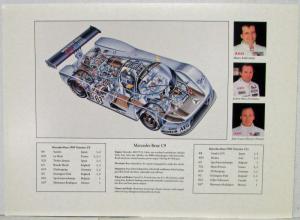 1991-1992 Mercedes-Benz Media Information Press Kit