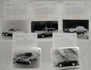 1991-1992 Mercedes-Benz Media Information Press Kit