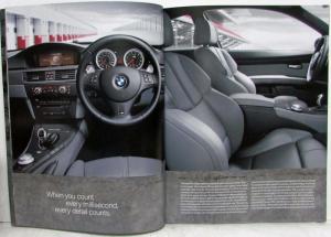 2008 BMW M3 Coupe Saloon and Convertible Prestige Sales Brochure