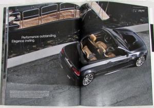 2008 BMW M3 Coupe Saloon and Convertible Prestige Sales Brochure