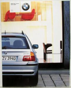 2002 BMW 3 Series Sport Wagon Prestige Sales Brochure - 325i 325xi