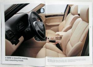2002 BMW 3 Series Sport Wagon Prestige Sales Brochure - 325i 325xi