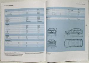 2002 BMW 3 Series Sport Wagon Prestige Sales Brochure - 325i 325xi