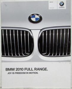 2010 BMW Full Range Sales Brochure 1 3 5 6 7 Series X3 X5 X6 Z4 M Models