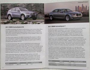 2010 BMW US Media Information Full Line Small Press Kit