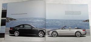 2005 BMW 6 Series Coupe and Convertible Prestige Sales Brochure - 645Ci