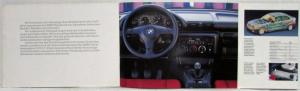 1994 BMW 316i Compact Sales Brochure - German Text