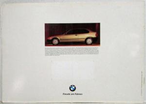 1994 BMW 316i Compact Sales Brochure - German Text