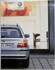2005 BMW 3 Series Sports Wagon Prestige Sales Brochure - 325i 325xi
