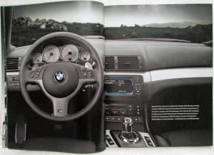 2006 BMW M3 Coupe and Cabrio Sales Brochure - German Text