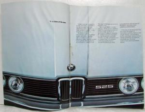1976 BMW 518 520 520i 525 528 Sales Brochure