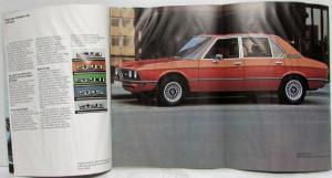 1976 BMW 518 520 520i 525 528 Sales Brochure