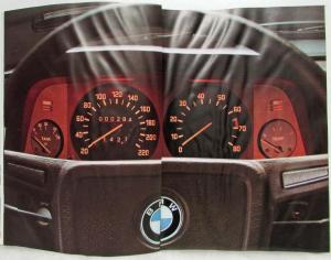 1976 BMW 518 520 520i 525 528 Sales Brochure