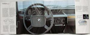 1976 BMW 518 520 520i 525 528 Sales Brochure